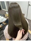 韓国風レイヤーカット髪質改善ダブルカラーハッシュカット
