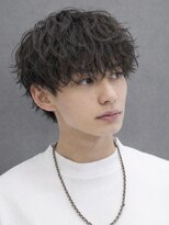 エイド 本店(aid)&nbsp;無造作マッシュツイストスパイラルパーマ波巻きシャドウパーマ