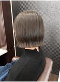 切りっぱなしボブ