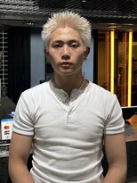 ブラック(BLACK) ハイトーンショート/スパイキーショート/メンズショート