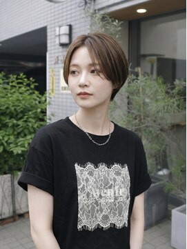 キビト(kibito) ハンサムショートコンパクトショート前髪なしショート