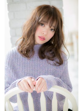 カノン(canon) 【canon 下北沢】崩れても可愛い☆ゆるウェーブミディ