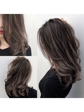 トルネード(TORNADO) チョコレートグレージュハイライトバレイヤージュ