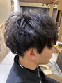 ヘアリゾート エーアイ 原宿(Ai for men) 束感が出やすいようにカットします！アイロンいらず！