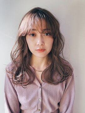 ガーデントウキョウ(GARDEN Tokyo) 【GARDEN 田中麻由】ゆるっとウェーブ毛先パーマことりベージュ