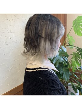 ヘアーサロン オンリーホープ(HAIR SALON ONLY HOPE) ホワイトブリーチインナーカラー