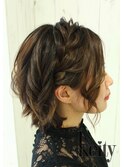 サイド編み込み巻きおろし【TEL予約でお得】￥2300→￥2100
