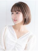 《calico》＊小顔ボブレイヤー☆まとまるショート☆艶カラー＊