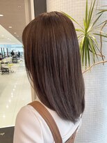 エアー 銀座(air)&nbsp;★岡田有加★30代40代/白髪ぼかしハイライト×ミディアムヘア