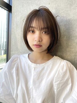 エインアンリー 表参道(AIN.ANLY.) 前髪あり小顔ミニボブ20代30代40代【AIN.表参道】川原大地