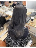 ネオリーブアイム 横浜西口店(Neolive aim)&nbsp;透明感のあるフェイクブラック艶髪ロング【横浜】