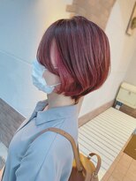 ヘアースイッチ(HAIR SWITCH)&nbsp;ショート×ピンクインナーカラー