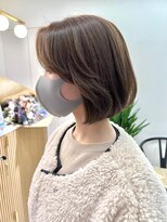 コンティロミー(CONTI ROMMY.)&nbsp;韓国ボブ/長め前髪/大人可愛いボブ/ベージュ/髪質改善/コンティ