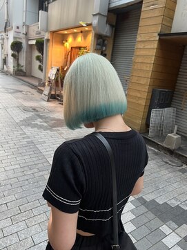 ヘアサロンラルガ 下曽根店(Hair salon Raruga) 裾カラー