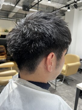 メイン(MAIN) ベリーショート*メンズ*アッシュブラック*10代20代30代