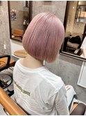 ペールピンクボブ