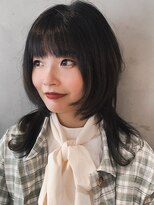 ヘアリゾート粋 新宿三丁目本店&nbsp;ウルフミディアム/デザインカット