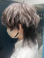 ラック 本厚木店(LUCK)&nbsp;ウルフカット/メンズ/アンブレラカラー/ブリーチ/ケアブリーチ