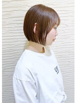 モリオ フロム ロンドン サッポロファクトリー店(morio FROM LONDON)&nbsp;【morio札幌】札幌ショートボブ　大人かわいいあごラインボブ
