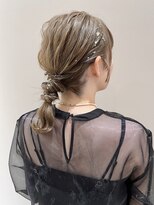 ケンジ 横浜(KENJE)&nbsp;#結婚式アレンジ#編み下ろし#まとめアレンジ#横浜