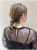 #結婚式アレンジ#編み下ろし#まとめアレンジ#横浜
