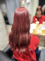 リーオオサカ(Lee Osaka)&nbsp;ブリーチカラー×チェリーピンクカラー/かれん