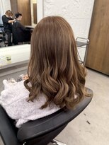 エイト プラット 渋谷2号店(EIGHT plat)&nbsp;ミルクティーブラウン　ダークトーンカラー　1/17