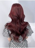 美髪顔周りレイヤーくびれヘアロング_ba523161