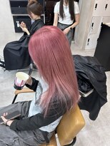 アジールヘア 東上野店(agir hair)&nbsp;20代30代大人可愛いラベンダーピンク【上野】