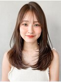 セミディ外ハネボブ結べるボブチェリーブラウン#404f0618