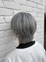 ヴァンカウンシル 春日井店(VAN COUNCIL) シルバーグレー×マッシュウルフ