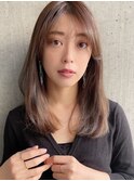 【大人かわいい美髪ネビージュマグネットカラー】20代30代40代