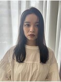 地毛風透明感カラー