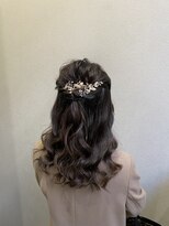 エデン 福岡店(EDeN) #ヘアセット#あみおろし#セット#ウエディングセット