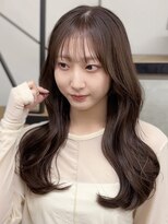 ミリ(mm)&nbsp;フェミニンレイヤー10代20代30代ナチュラルくびれレイヤーヘア