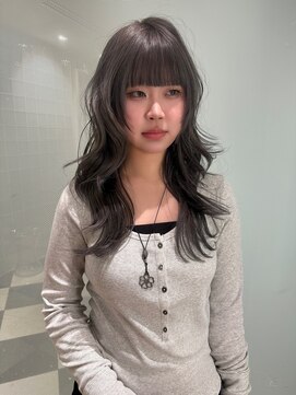 ラパンセヴェール(LA PENSEE VERT) ハッシュカット+グレージュカラー