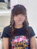 アイトーキョーエス 渋谷(AI TOKYO S) あみたらし/ツインテール/ハーフツイン/編み上げ/サイドポニー