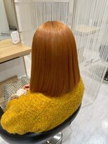 ルシードスタイルレーヴ(LUCIDO STYLE REVE) 【長野市/東和田】オレンジブラウン