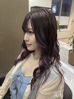リオリス ヘア サロン(Rioris hair salon)&nbsp;【石川】ロングヘア/グラデーション/パープル
