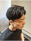 ゆるっと毛流れパーマ