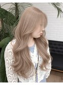 ハイトーン/ミルクティーベージュ/ダブルブリーチ
