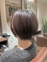 ヘアーメイク アンド(Hair make AND.) 丸みショートヘア