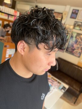ヘア メイク ココ(hair make coco) オトコのウェーブヘア。。。♪♪