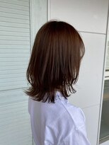 カノエ 山口小郡店(canoe) ピンクブラウン×レイヤーカット