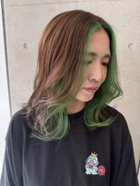 リック(Ric by KENJE) フェイスフレーミング×グリーン