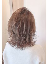 フープヘアー(HOOP.HAIR)&nbsp;ネオウルフレイヤー＊ハイライト・モカベージュカラー