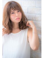 ソア 武蔵小杉(SOAR) シースルー前髪ニュアンスカラーロングレイヤーの抜け感ヘア