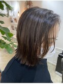 【Soar】外ハネミディアムボブ