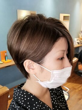 ヘアーリゾート マハナ(HAIR RESORT MAHANA) 【hair resort MAHANA平岩】コンパクトショート×ハイライト