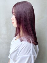 アイティー バイ アルバム 浦和店(IT by ALBUM) ラベンダーピンク_アースカラーくびれヘア_ba308562